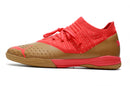 Chuteiras de futebol Puma Future Z 1.3 Teazer IC - Vermelho/Ouro escovado