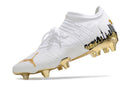 Chuteira de Campo Puma Future Z 1.3 Teazer FG - Branco/Dourado