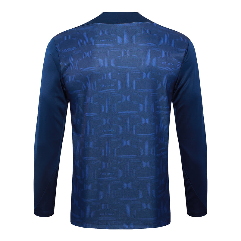 Conjunto Barcelona Treino 24/25 - Masculino Nike - Azul Royal