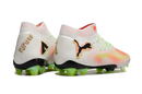 Chuteira de Campo Puma Future 8 Ultimate FG - Branco/Verde