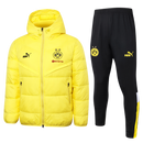 Casaco de algodão com calça Borussia Dortmund 23/24 Puma - Preto - Amarelo