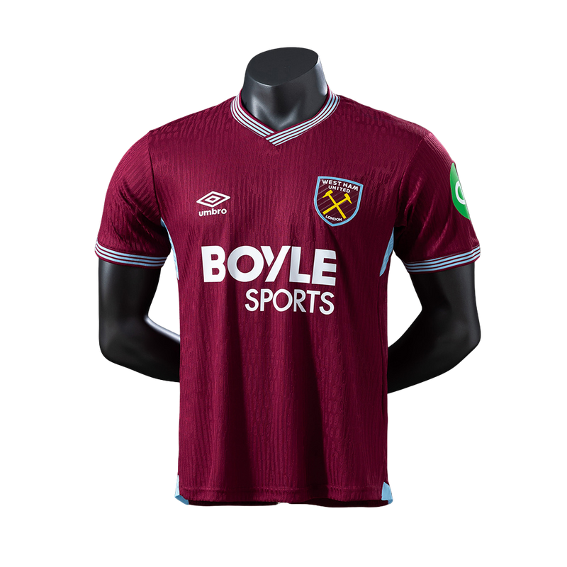 Camisa West Ham United 25/26 - Jogador Masculina