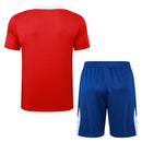 Conjunto Paris Saint-Germain Treino Camisa manga curta + short 24/25 - Masculino Jordan - Vermelho