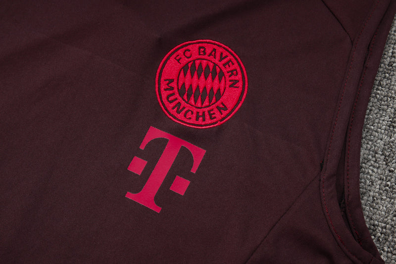Conjunto Bayern München 24/25 - Borgonha Escuro