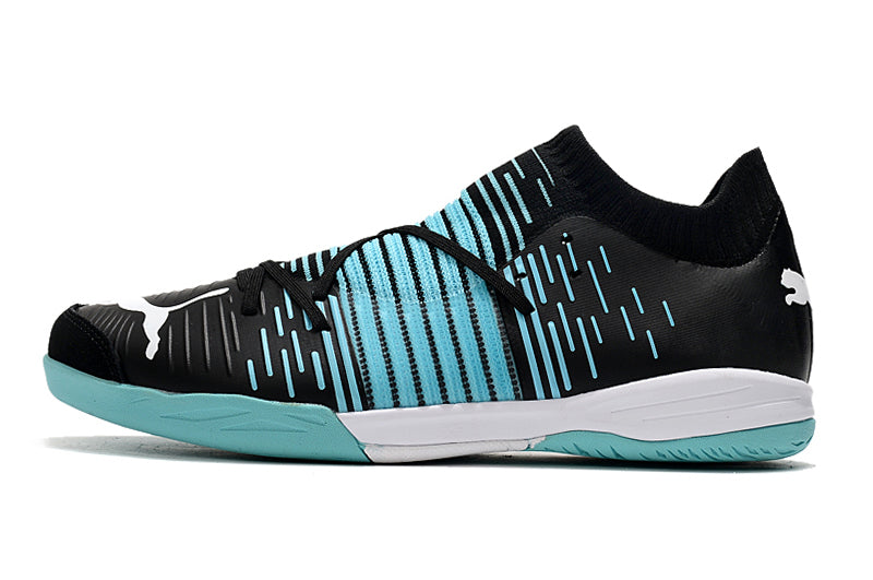 Chuteiras de futebol PUMA FUTURE Z IC - Preta/Azul claro