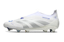 Chuteira de Campo Adidas Predator Elite LL sem cadarço FG - Branco