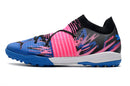 Chuteiras de futebol Puma Future Z TF/MG - Azul/Rosa