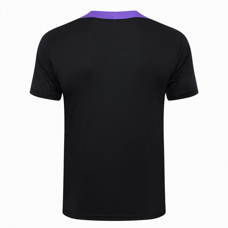 Conjunto Paris Saint-Germain Treino Camisa manga curta + short 24/25 - Masculino Jordan - Preto