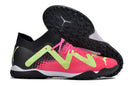 Chuteiras de futebol Puma Future X Powercat Tokyo Match TF - Verde/Rosa