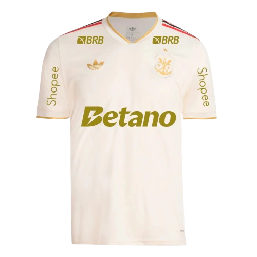 Camisa Flamengo III 25/26 - Torcedor Adidas Masculina - Amarela