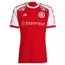 Camisa Internacional I 24/25 - Torcedor Adidas Masculina - Vermelha e branca com patrocínio