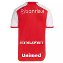Camisa Internacional I 24/25 - Torcedor Adidas Masculina - Vermelha e branca com patrocínio