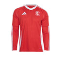 Camisa Internacional Casa Manga Longa 25/26 Torcedor Adidas Masculina - Vermelho
