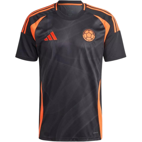 Camisa Colômbia II 24/25 - Torcedor Adidas Masculina - Preta com detalhes em vermelho