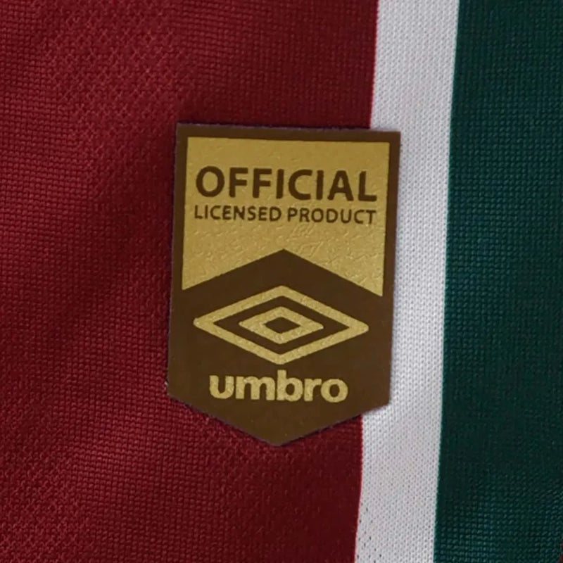 Camisa Fluminense I 25/26 - Torcedor umbro Masculina - Verde e vinho