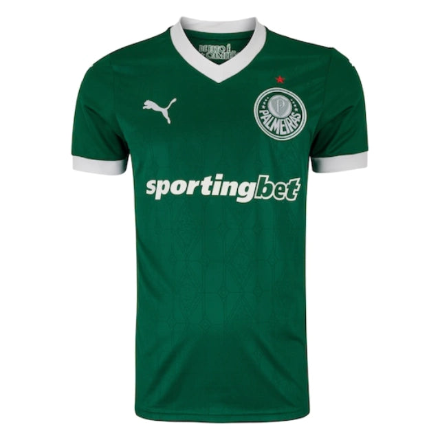 Camisa Palmeiras I 25/26 - Torcedor Puma Masculina - Verde