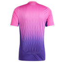 Camisa Seleção da Alemanha II 24/25 - Torcedor Adidas Masculina - Rosa com detalhes em roxo