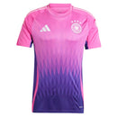 Camisa Seleção da Alemanha II 24/25 - Torcedor Adidas Masculina - Rosa com detalhes em roxo