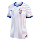 France National Team 24/25 II Shirt - Nike Women's Fan Shirt - White with blue and red details