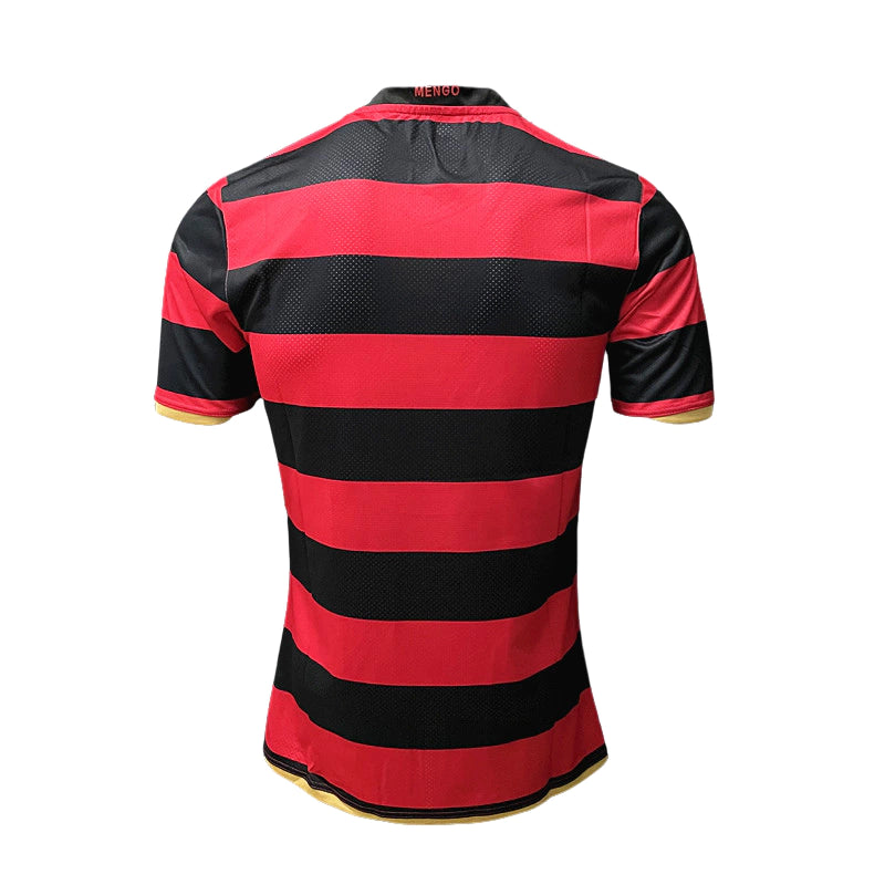 Camisa Flamengo Manga longa Retrô 2009 Nike - Vermelha e Preta