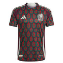 Camisa Seleção do México I 24/25 - Torcedor Adidas Masculina - Vinho com detalhes em vermelho e verde