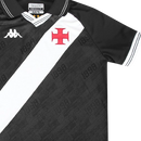 Camisa Vasco da Gama I 25/26 - Torcedor Kappa Masculina - Preta