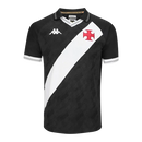 Camisa Vasco da Gama I 25/26 - Torcedor Kappa Masculina - Preta