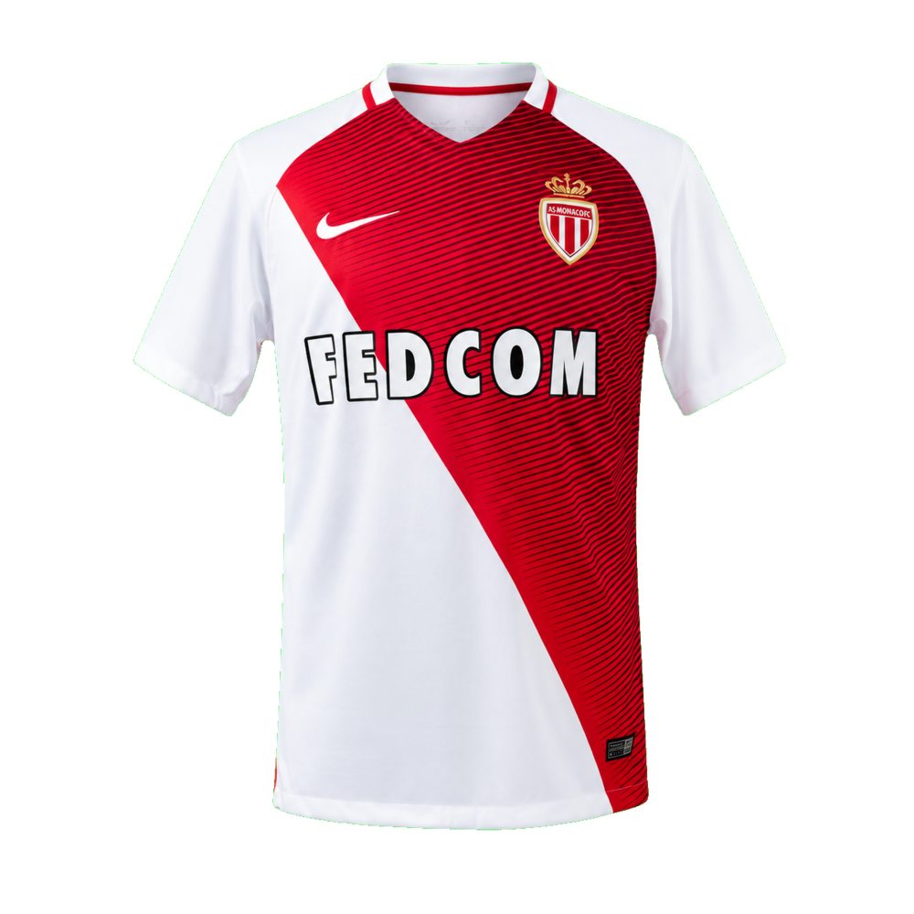 Camisa AS Monaco 16/17 I Home - Versão Retrô - Torcedor