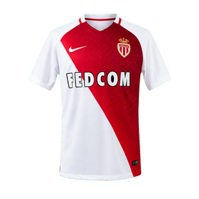 Camisa AS Monaco 16/17 I Home - Versão Retrô - Torcedor