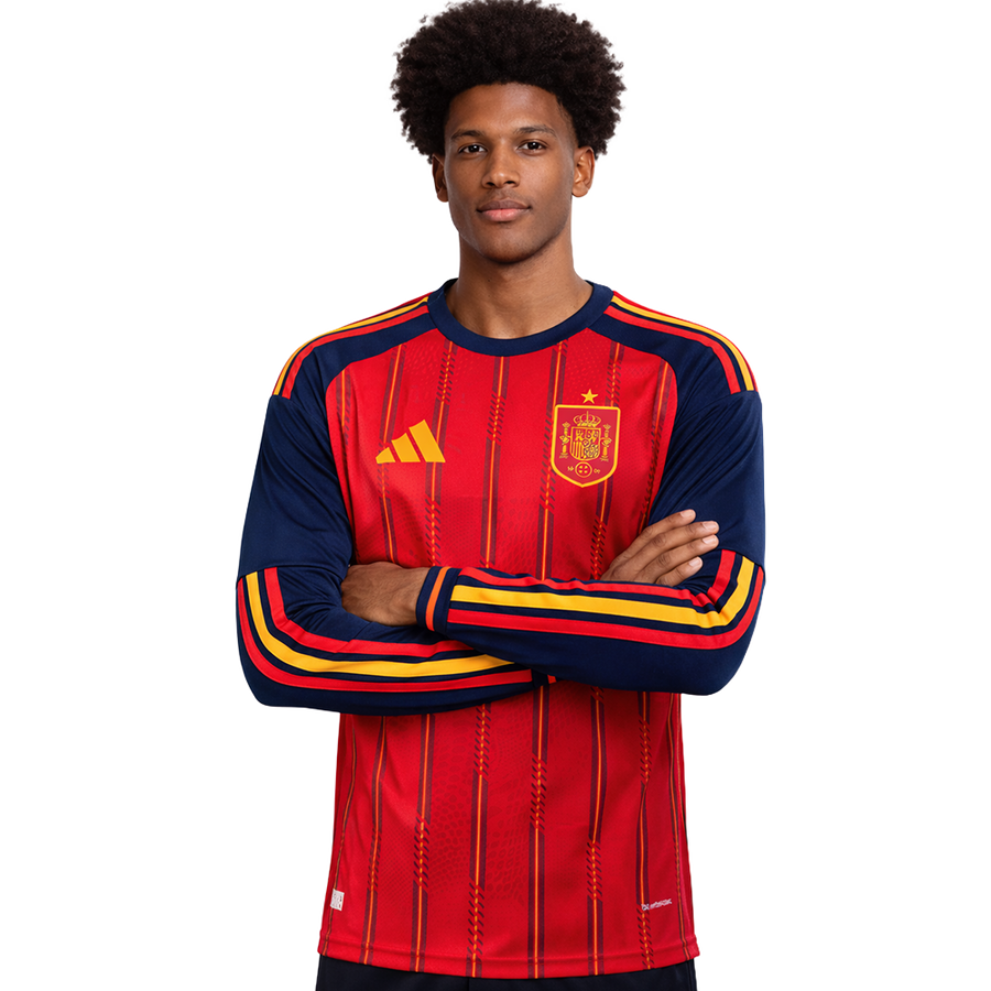 Camisa Espanha 2026 I Home - Manga Longa