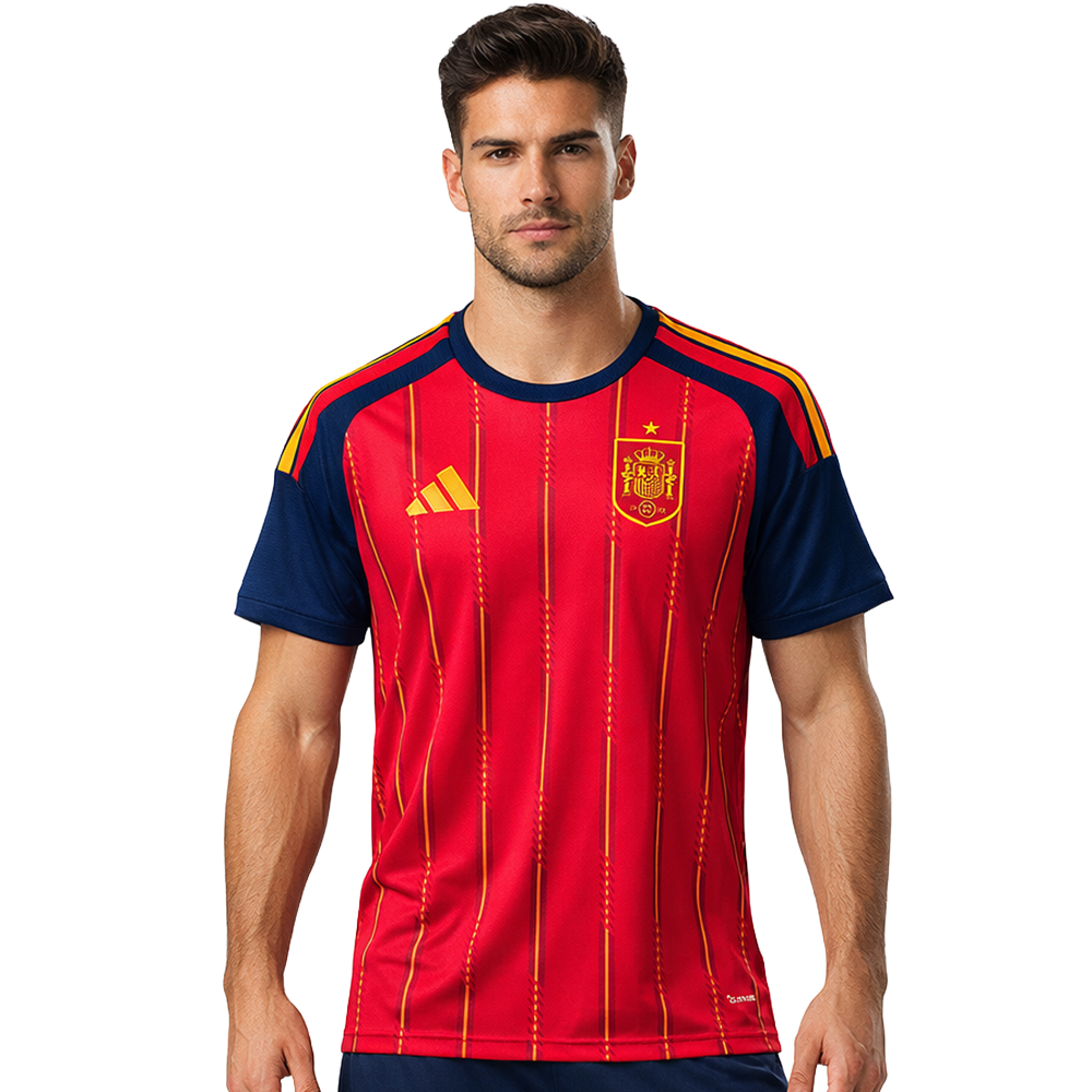 Camisa Espanha 2026 I Titular - Versão Torcedor
