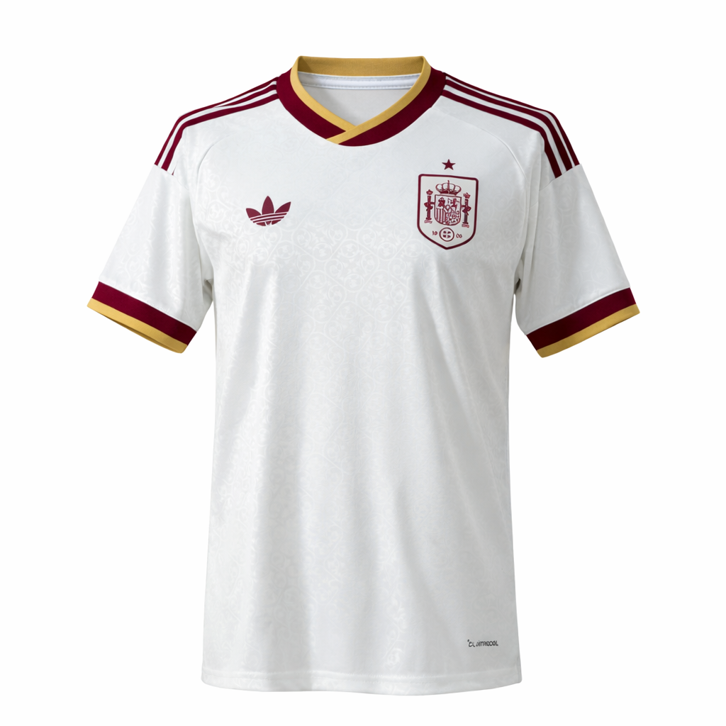 Camisa da Espanha 2026 Il Visitante - Versão Torcedor