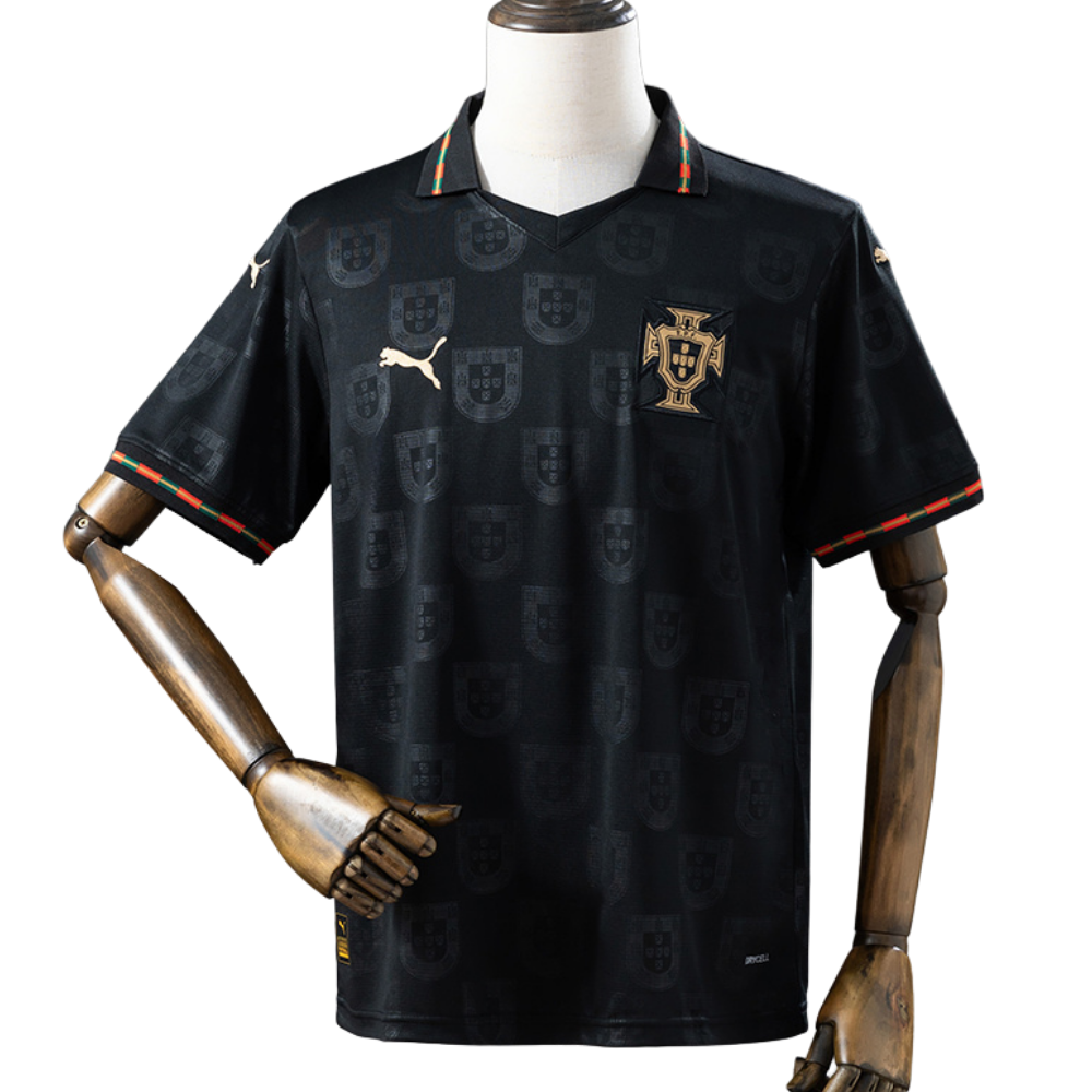 Camisa Portugal 2026 Pantera Negra Eusébio - Versão Torcedor
