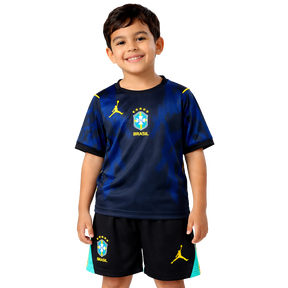 Conjunto Infantil Brasil 2026 ll Away - Torcedor