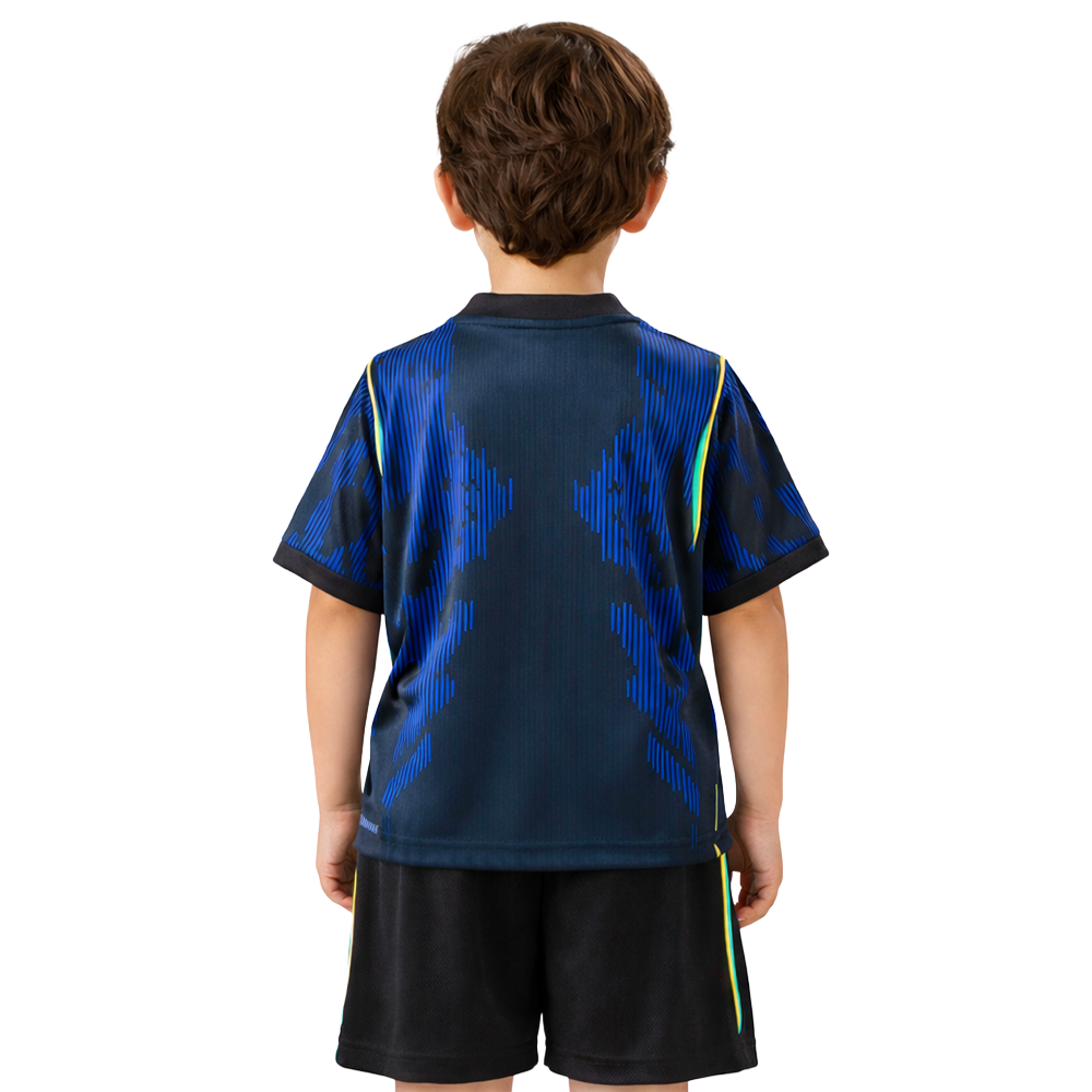 Conjunto Infantil Brasil 2026 ll Away - Torcedor