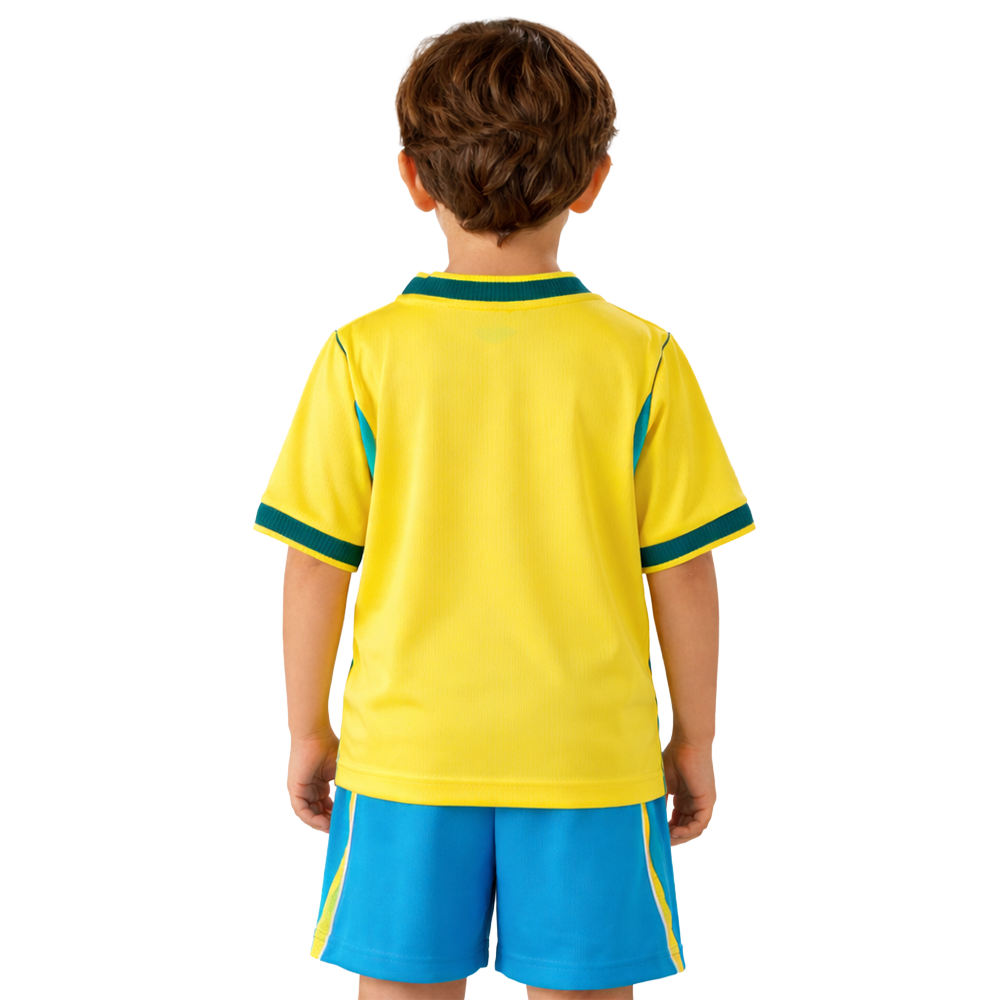 Conjunto Infantil Brasil 2026 I Home - Versão Torcedor