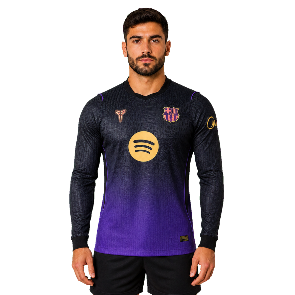 Camisa Barcelona 26/27 Il Away - Versão Jogador - Manga Longa