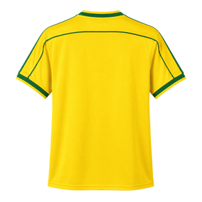 Camisa Brasil 1998 I Home - Versão Retrô - Silk-Screen