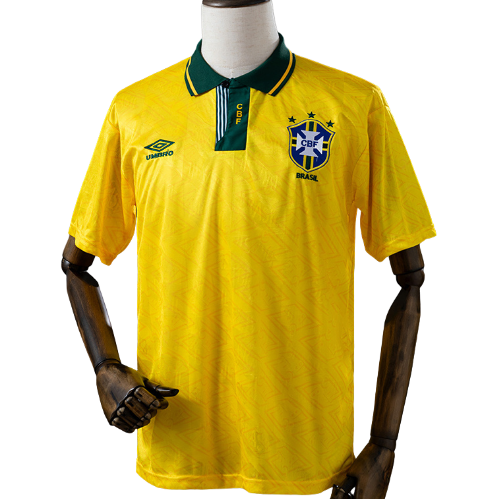 Camisa Brasil 91/93 I Home - Versão Retrô