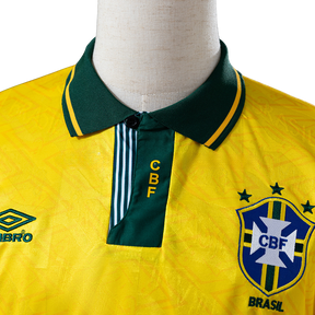 Camisa Brasil 91/93 I Home - Versão Retrô