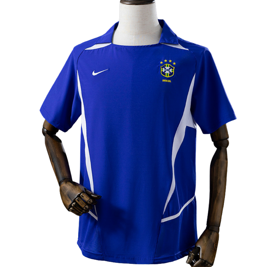 Camisa Brasil 2002 II Away - Versão Retrô