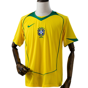 Camisa Brasil 2004 I Home - Versão Retrô