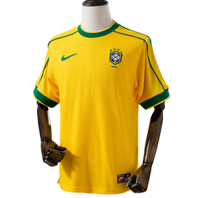 Camisa Brasil 1998 I Home - Versão Retrô