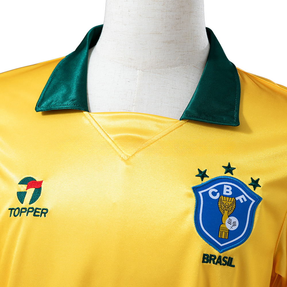 Camisa Brasil 1988 I Home - Versão Retrô