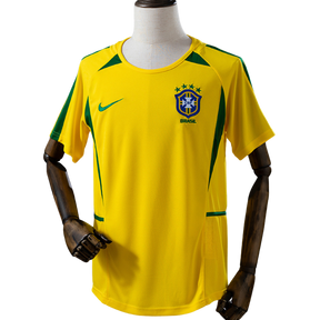 Camisa Brasil 2002 I Home - Versão Retrô