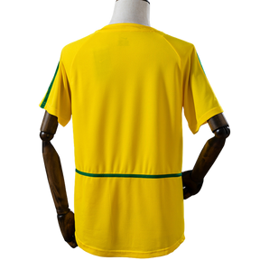 Camisa Brasil 2002 I Home - Versão Retrô