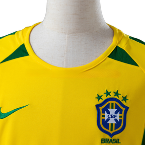Camisa Brasil 2002 I Home - Versão Retrô