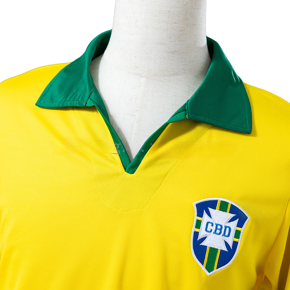 Camisa Brasil 1958 I Home - Versão Retrô
