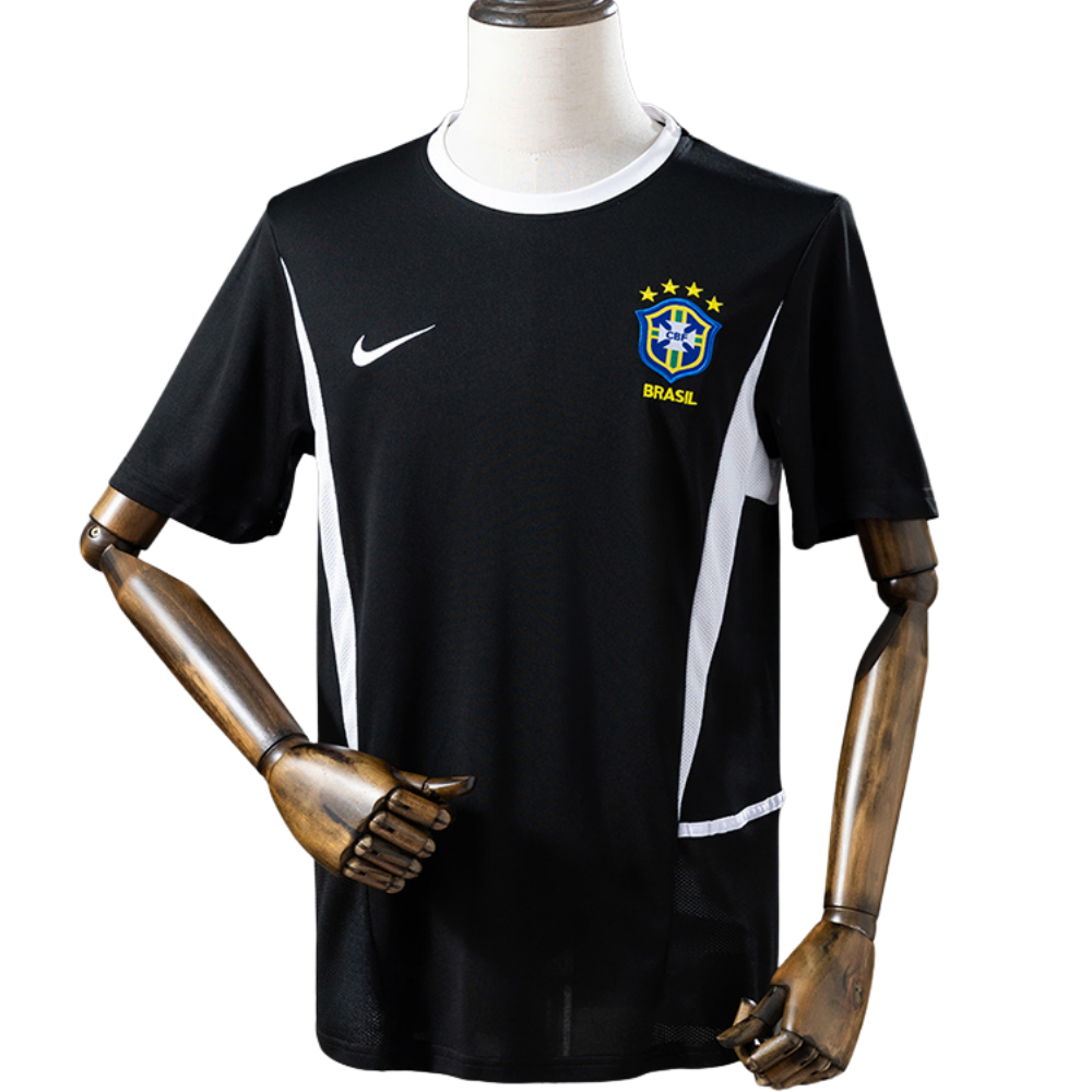 Camisa Brasil 2002 Goleiro - Versão Retrô