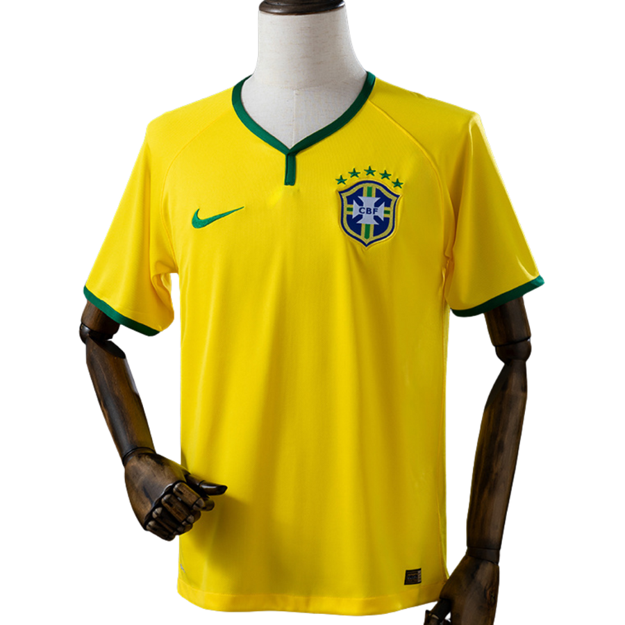 Camisa Brasil 2014 I Home - Versão Retrô